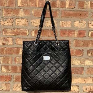 Nine West: Large Quilted Tote Bag